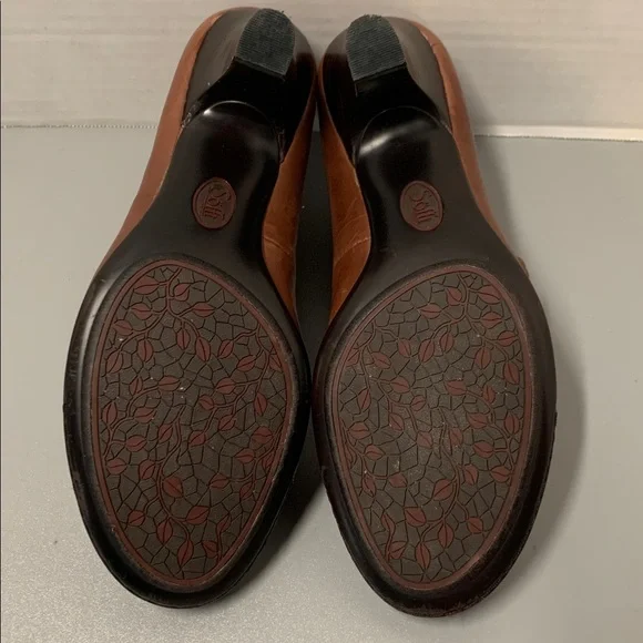Sofft Brown Women's Heels with Braided Detail Size 10 - Picture 6 of 9